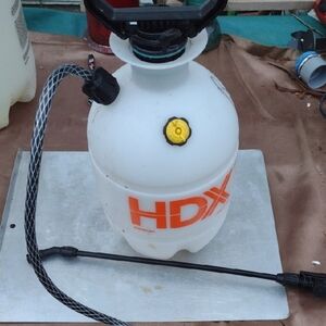 White and Black Pressure Sprayer